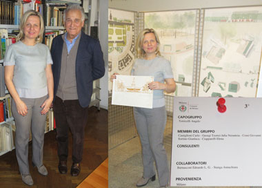Associate Professor of Neapolis University Dr. Julia Georgi, has been awarded at the International Architectural Competition concerning Castello Sforzesco Square in Milan