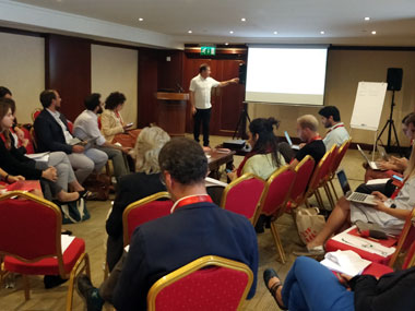Meeting of researchers and representatives from 20 European cities