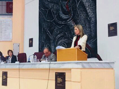 Neapolis University in Cyprus, Artemis D. Savvidou, Registrar at the Contemporary Issues in Criminal Law Conference hosted by Democritus University of Thrace