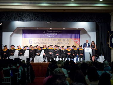 Neapolis University in Cyprus celebrated its 6th graduation ceremony