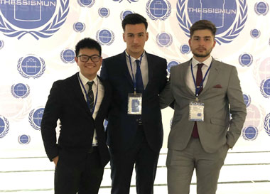 Successful participation of the Faculty of Law of the Neapolis University in Cyprus at the ThessisMUN contest